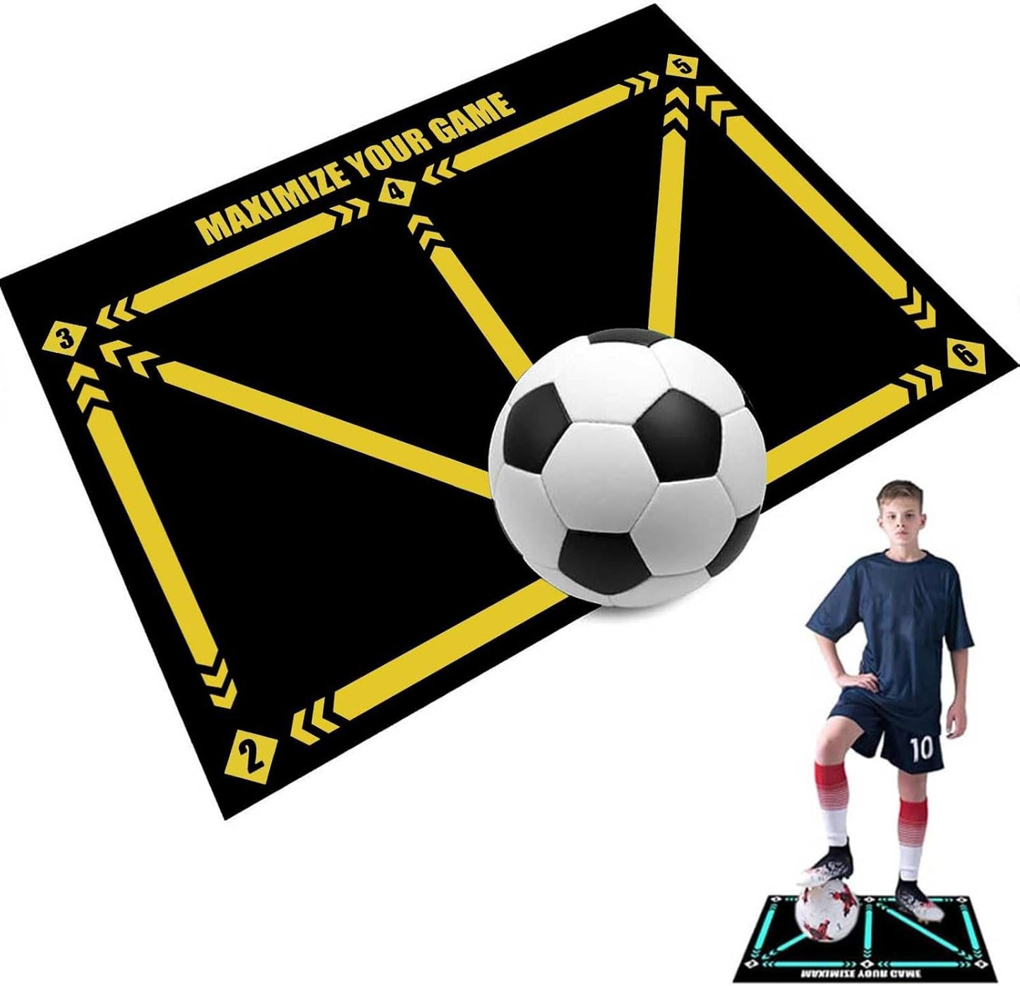 Trainingsmatte Fußball