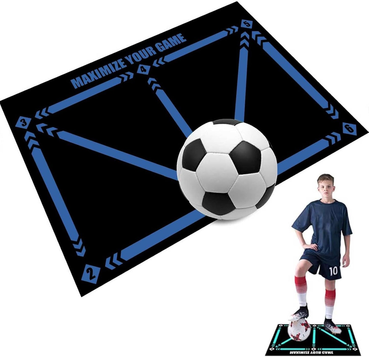 Trainingsmatte Fußball