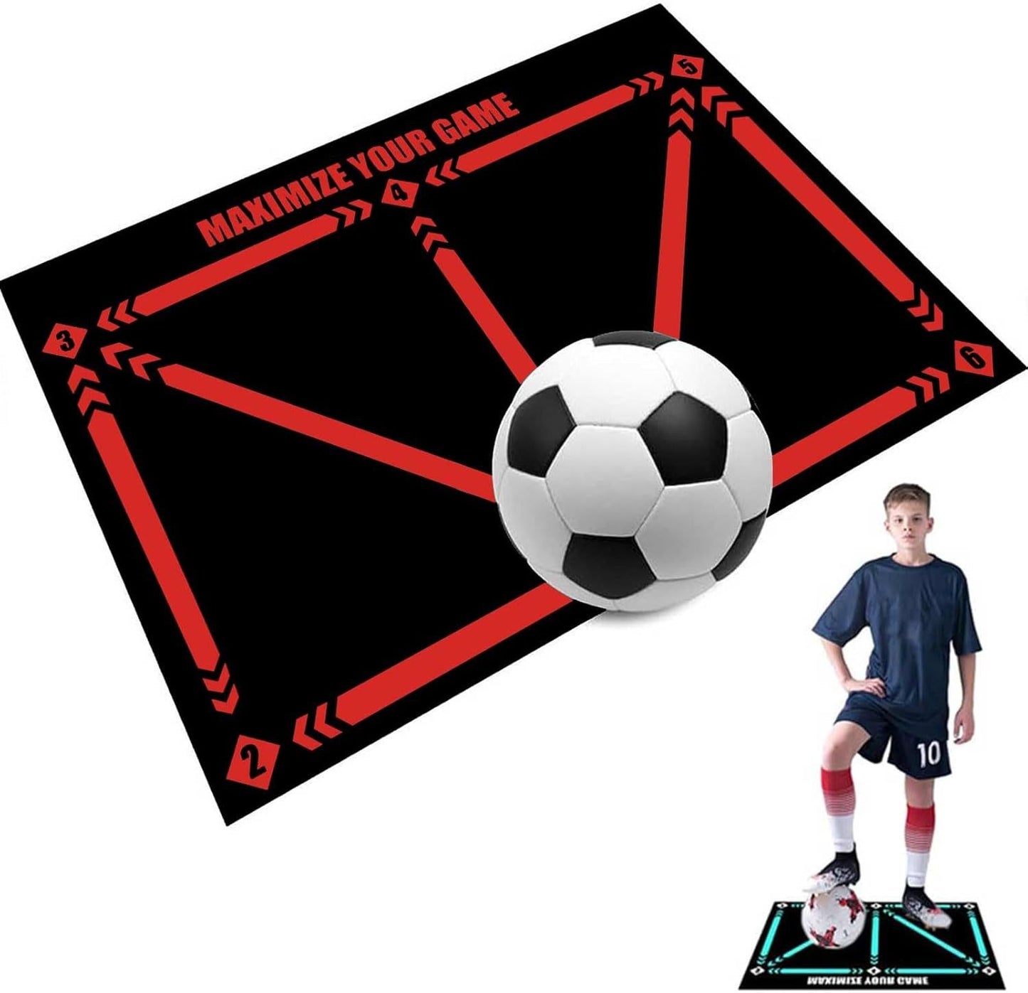 Trainingsmatte Fußball