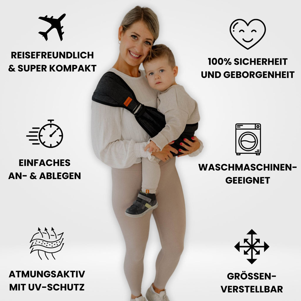 Ergonomische Kindertrage