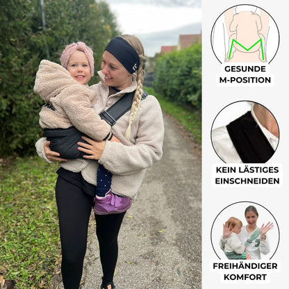 Ergonomische Kindertrage